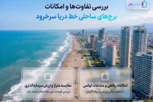 بررسی تفاوت‌ها و امکانات برج‌های ساحلی معروف خط دریا سرخرود