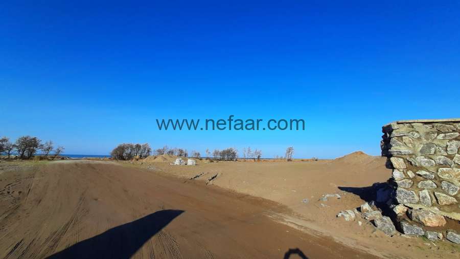 فروش زمین هکتاری و قواره اول دریا در سرخرود