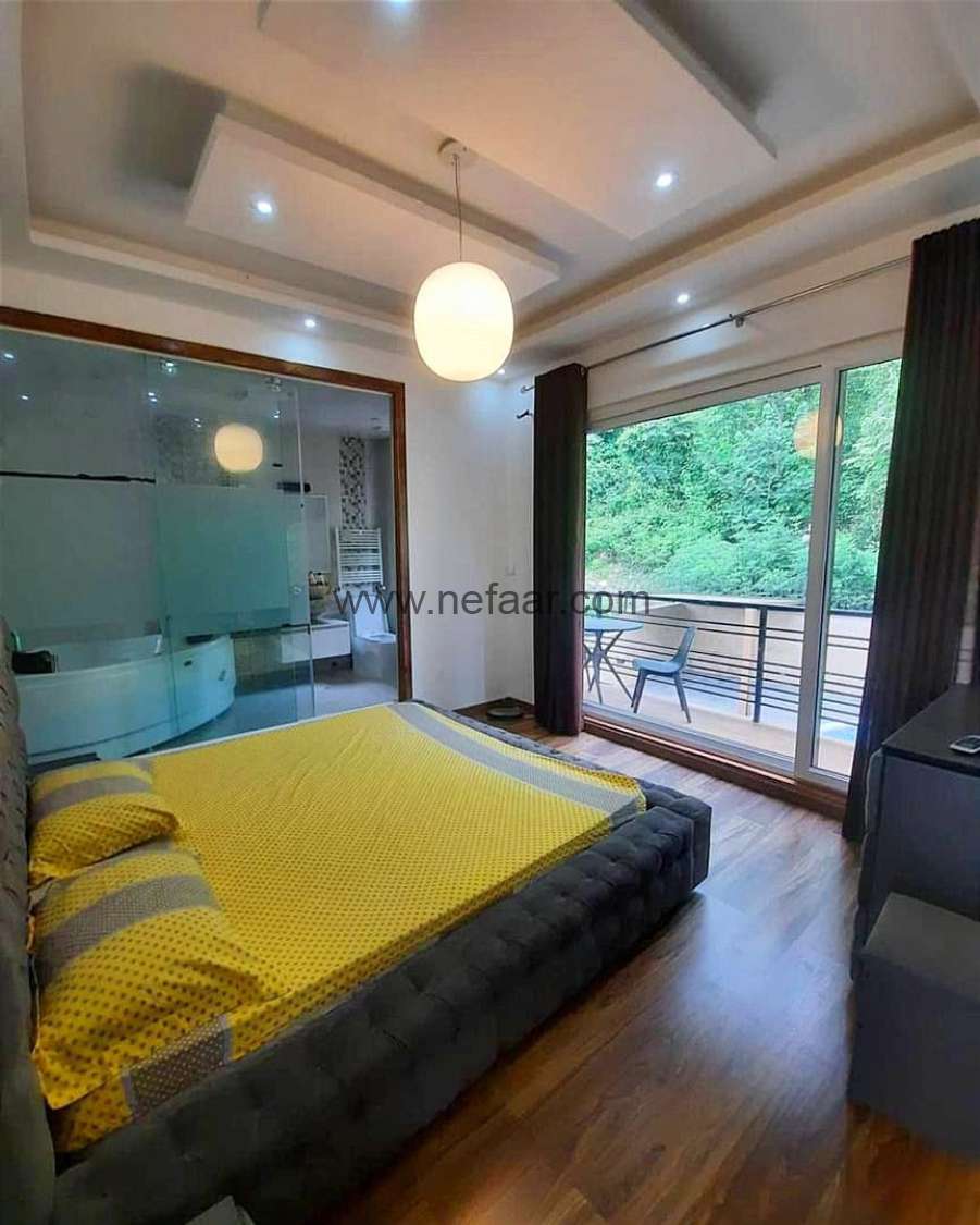 عمارت لاکچری و پلاک یک جنگل در منطقه چلک نوشهر