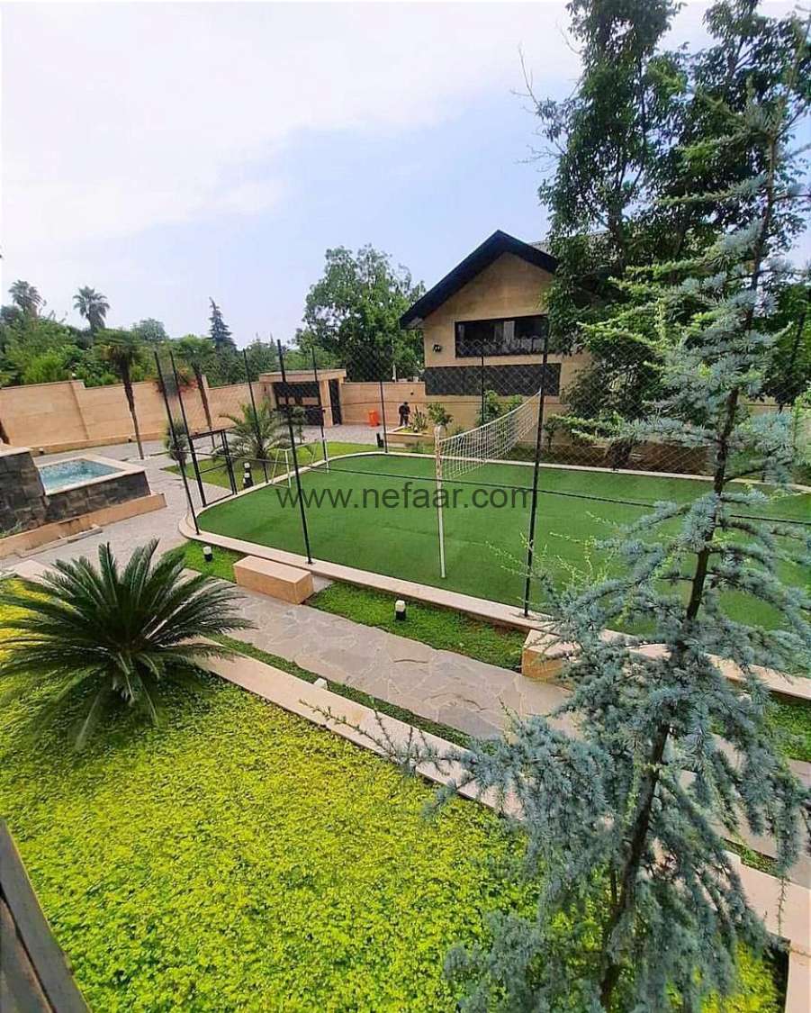 عمارت لاکچری و پلاک یک جنگل در منطقه چلک نوشهر