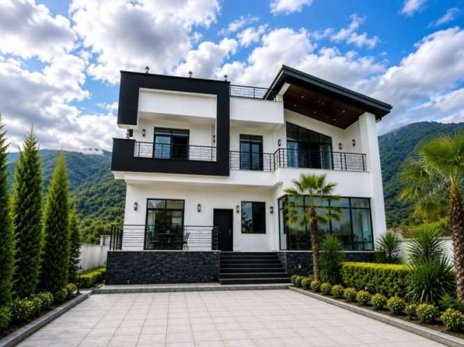 خرید ویلاباغ مدرن استخردار در چلندر نوشهر